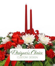 Holiday Candle Centerpiece - Designer's Choice