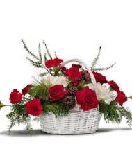 Holiday Basket Bouquet